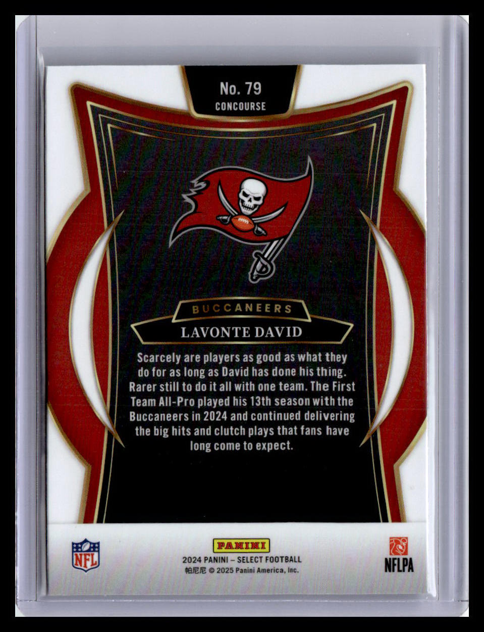 2024 Panini Select #79 Lavonte David