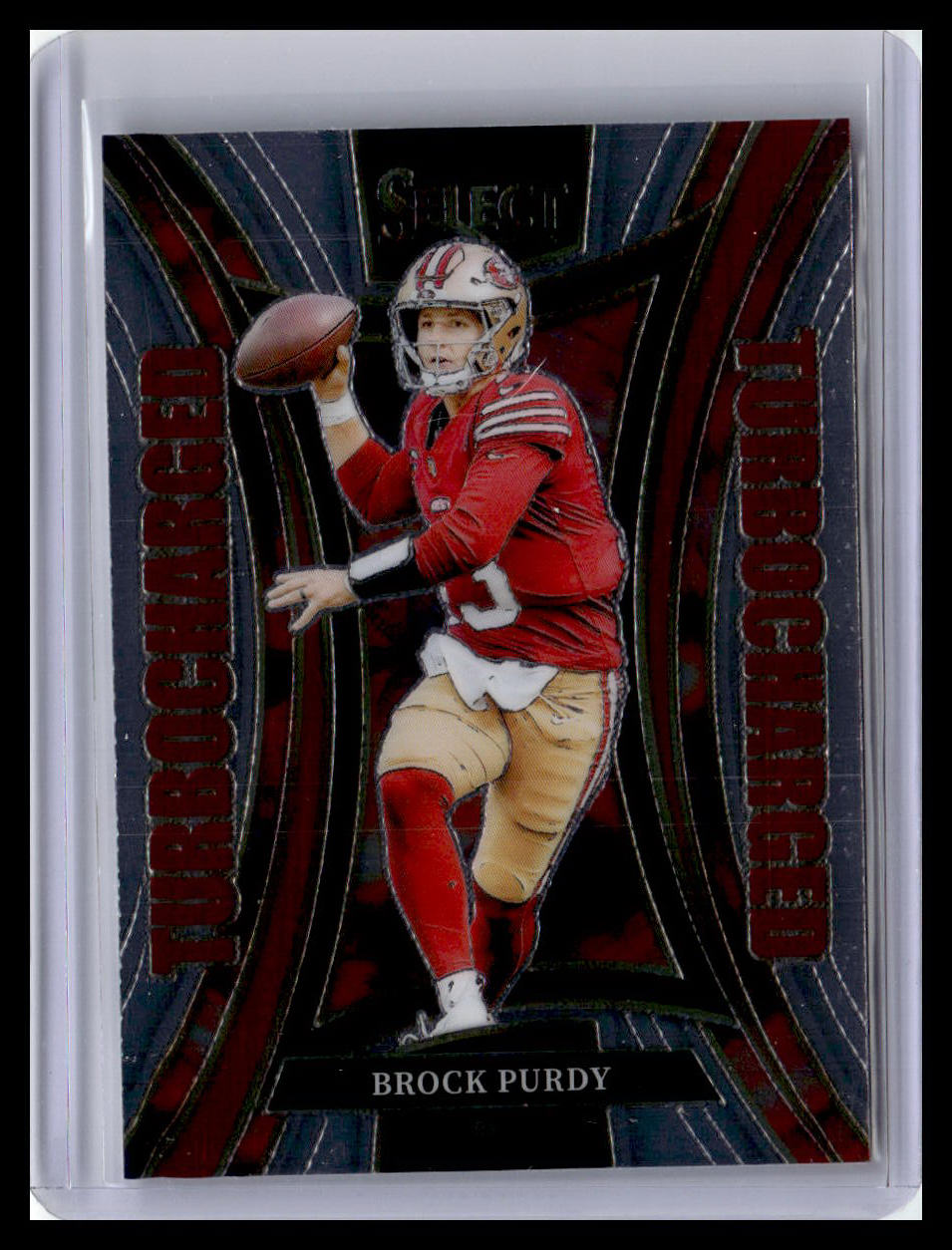 2024 Panini Select #19 Brock Purdy Turbocharged