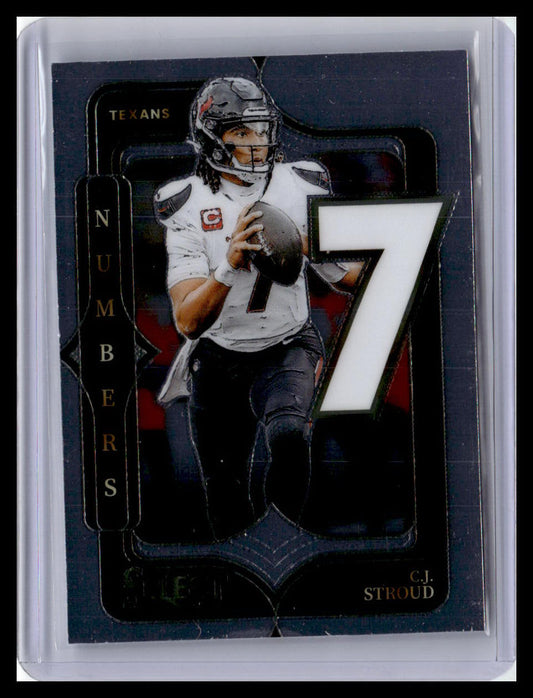 2024 Panini Select #18 C.J. Stroud Select Numbers