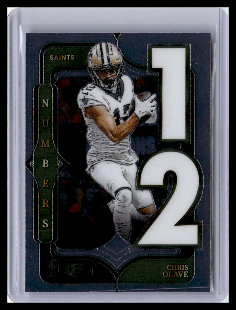 2024 Panini Select #13 Chris Olave Select Numbers
