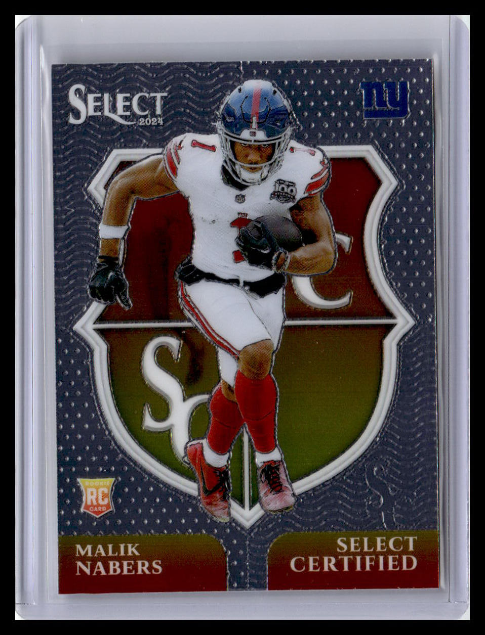 2024 Panini Select #6 Malik Nabers Select Certified Rookies