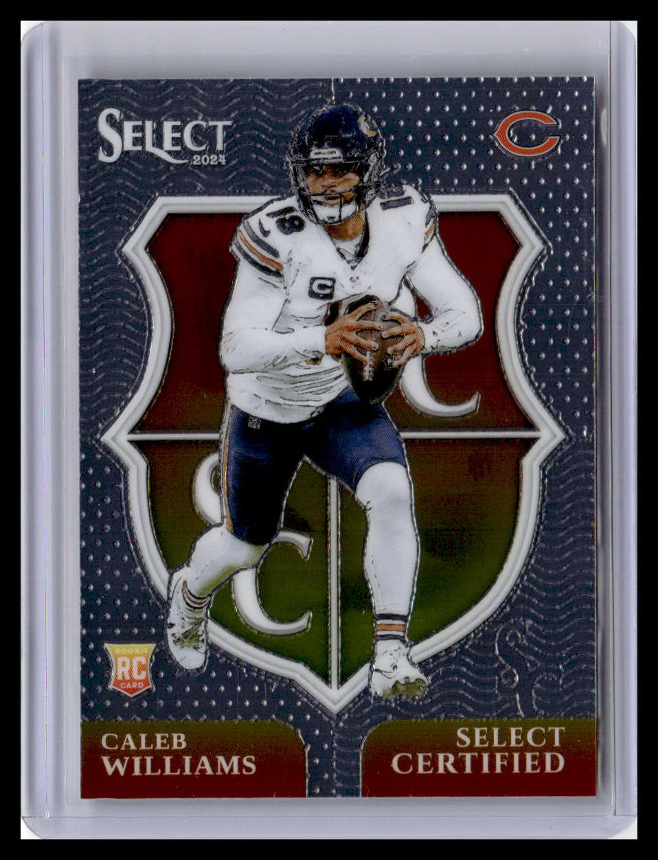 2024 Panini Select #1 Caleb Williams Select Certified Rookies