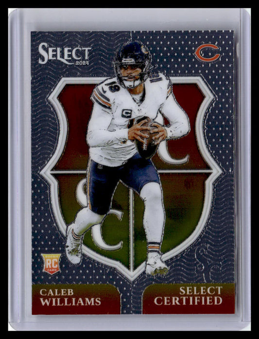 2024 Panini Select #1 Caleb Williams Select Certified Rookies