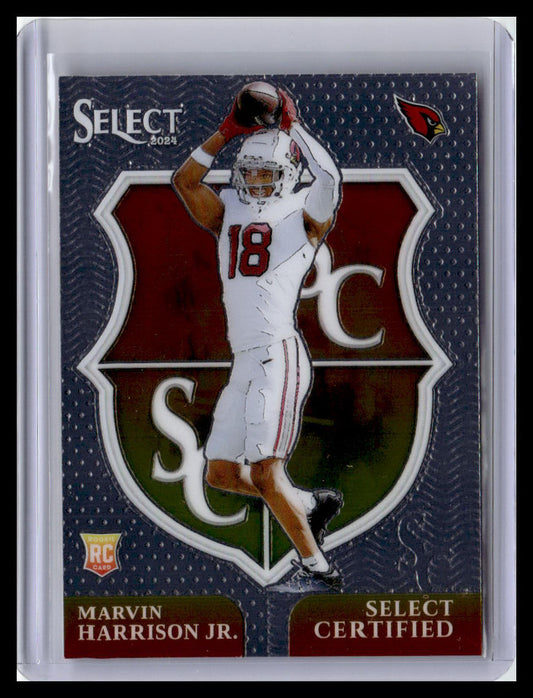 2024 Panini Select #5 Marvin Harrison Jr. Select Certified Rookies