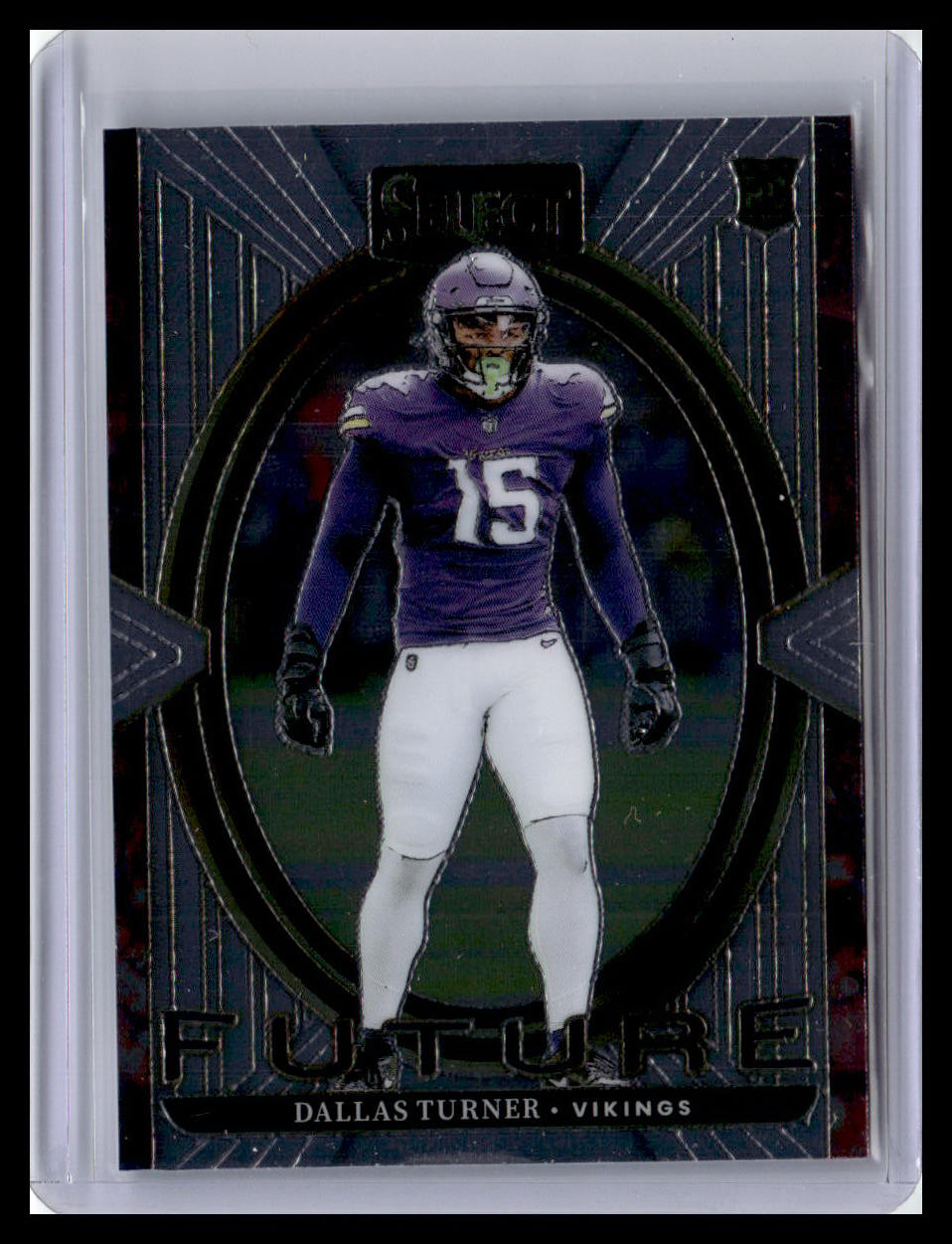 2024 Panini Select #25 Dallas Turner Select Future