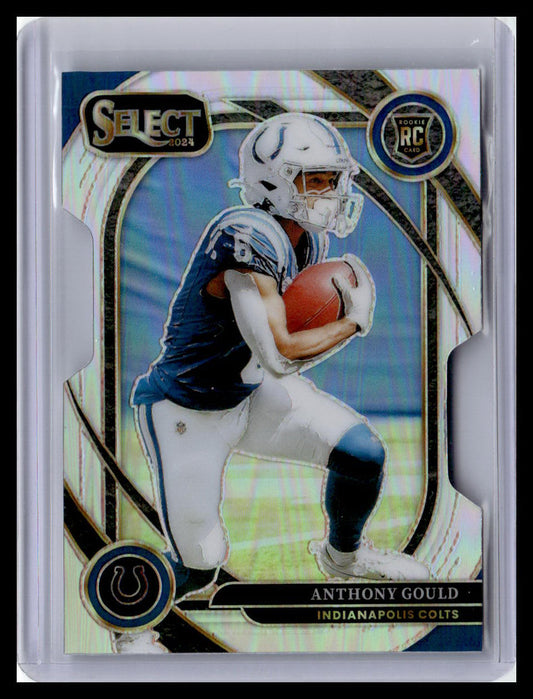 2024 Panini Select #206 Anthony Gould Silver Prizm Die Cut