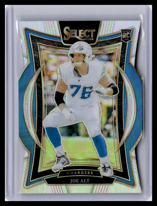 2024 Panini Select #82 Joe Alt Silver Prizm Die Cut