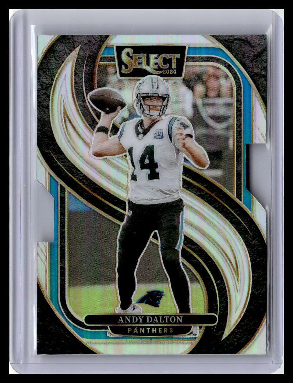 2024 Panini Select #106 Andy Dalton Silver Prizm Die Cut