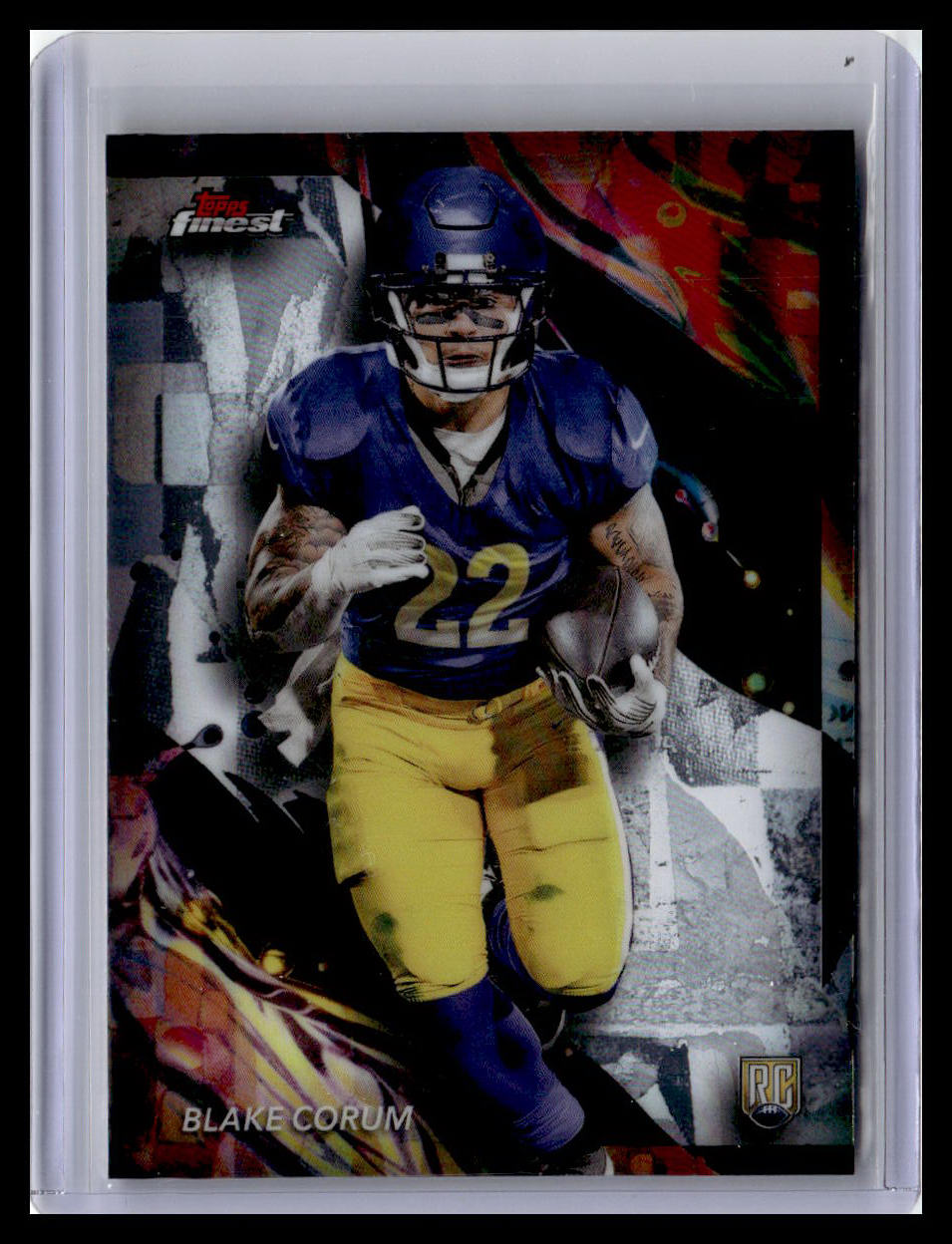2024 Finest #177 Blake Corum Refractor