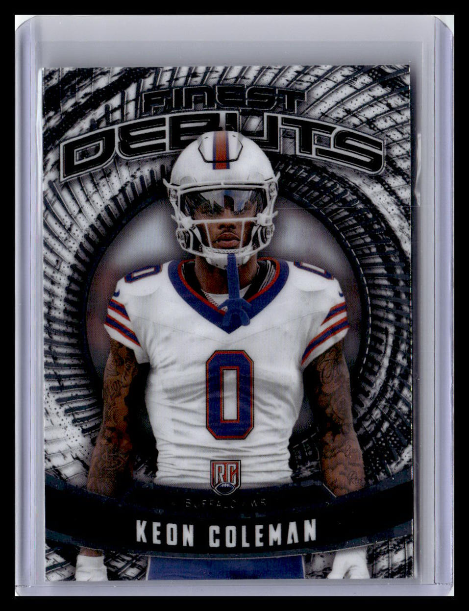 2024 Finest #D-9 Keon Coleman Debut