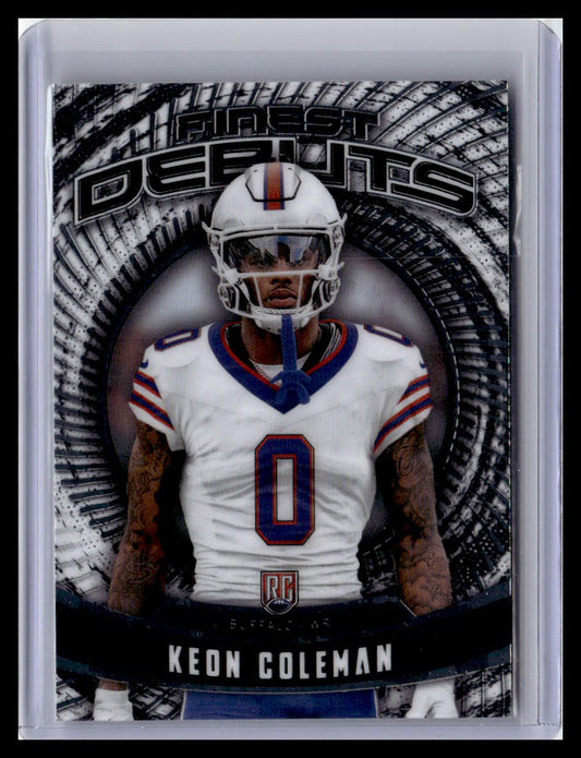 2024 Finest #D-9 Keon Coleman Debut