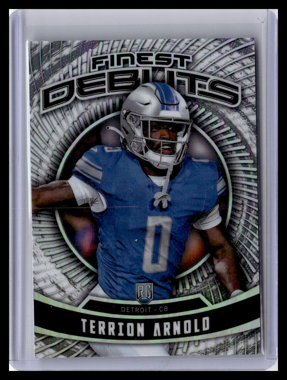 2024 Finest #D-26 Terrion Arnold Debut