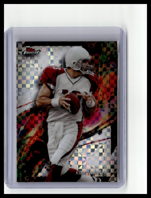 2024 Finest #2 Kurt Warner Checkerboard Refractor