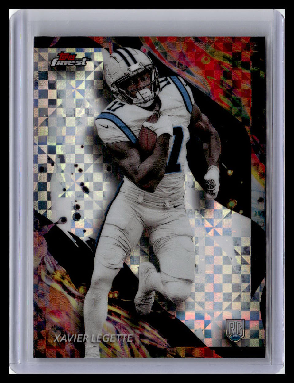 2024 Finest #187 Xavier Legette Checkerboard Refractor