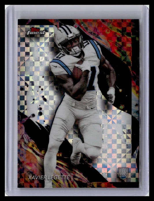2024 Finest #187 Xavier Legette Checkerboard Refractor