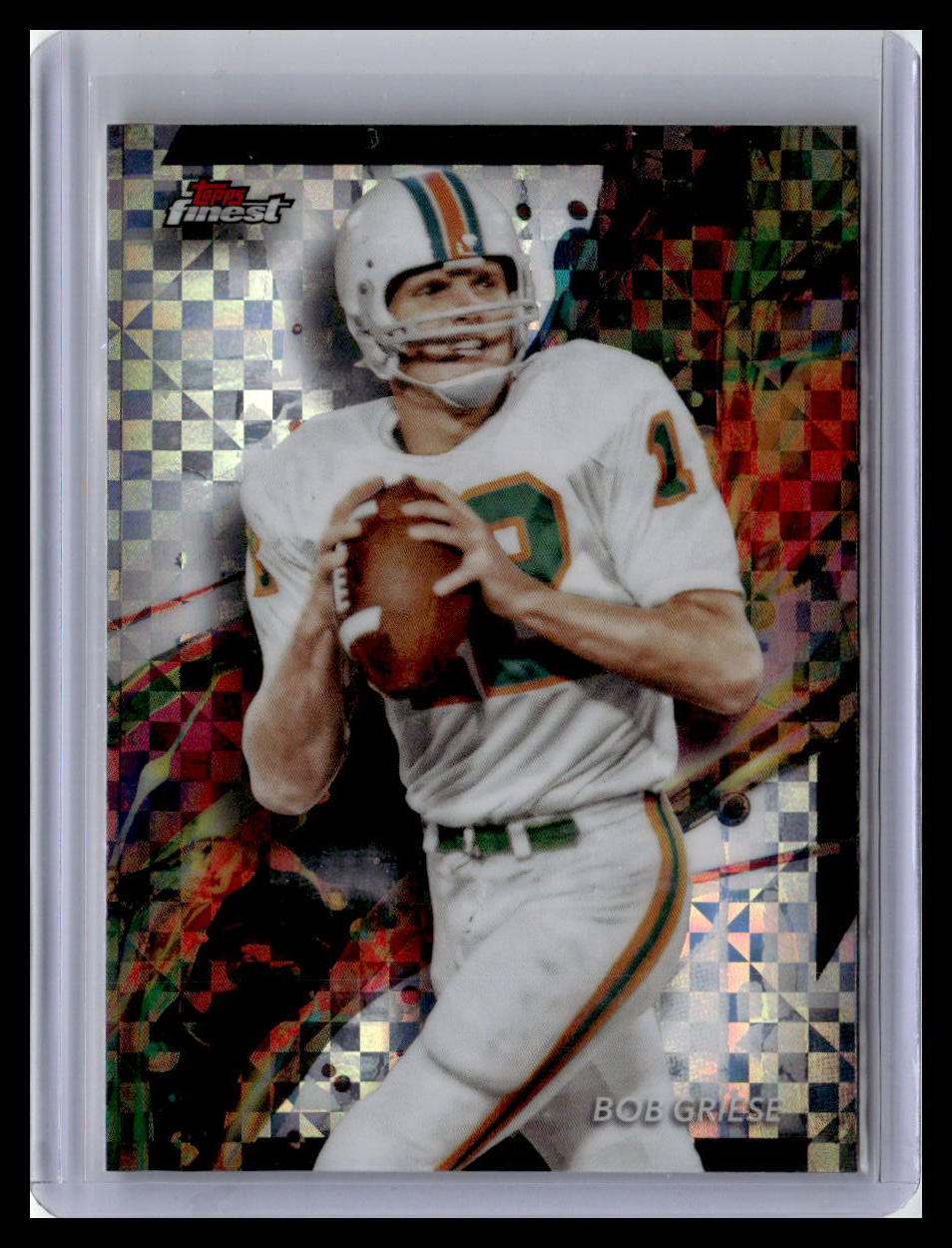 2024 Finest #44 Bob Griese Checkerboard Refractor