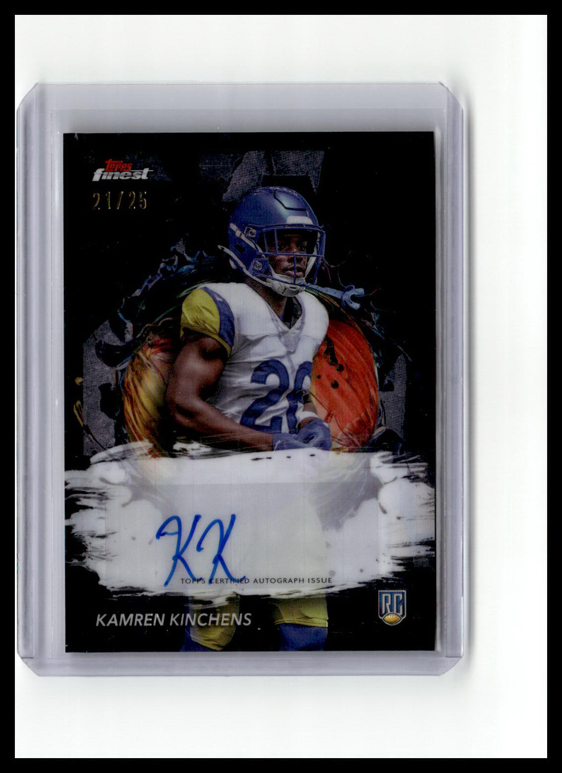 2024 Finest #RFA-KK Kamren Kinchens Rookie Finest Autographs