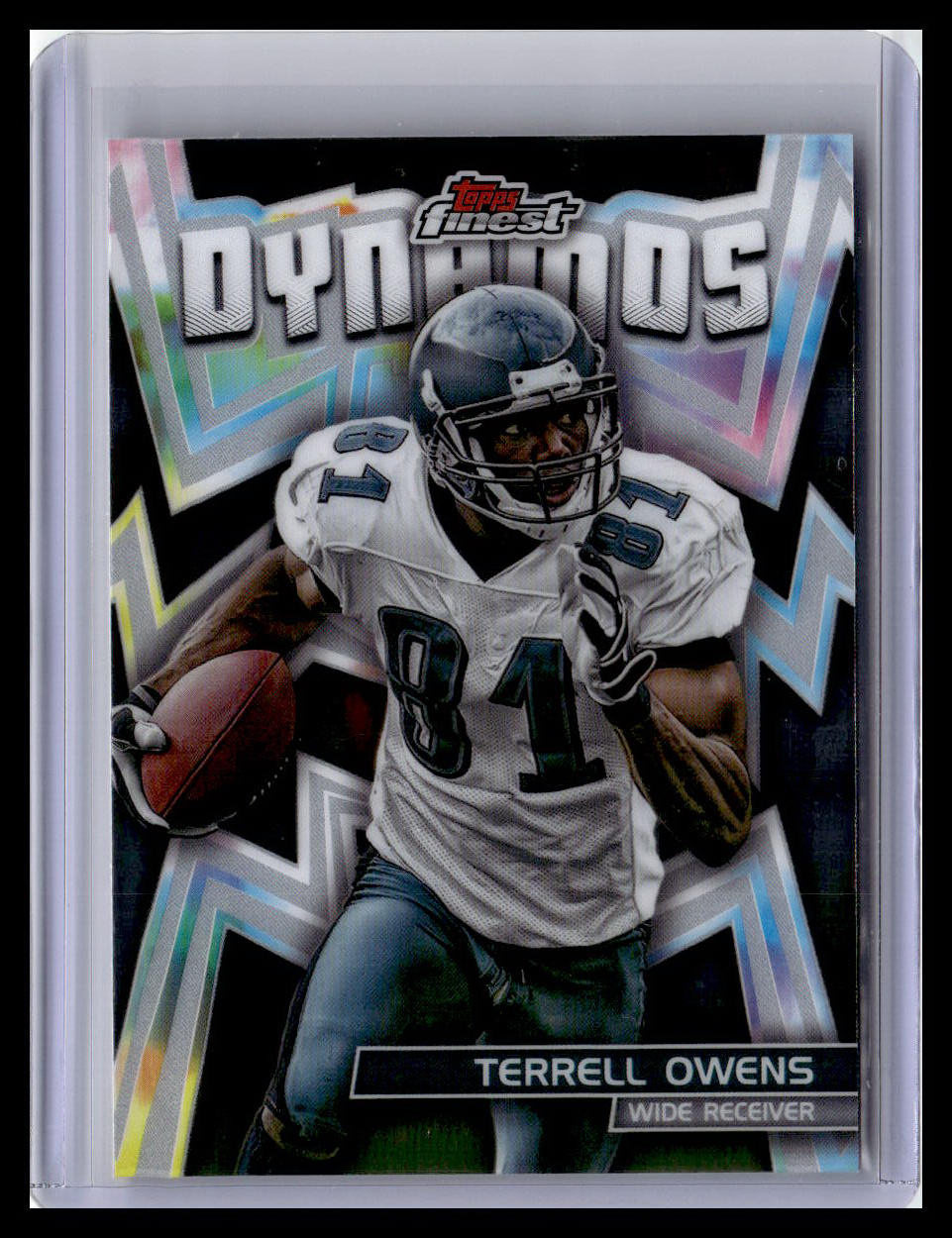 2024 Finest #DYN-27 Terrell Owens Dynamos