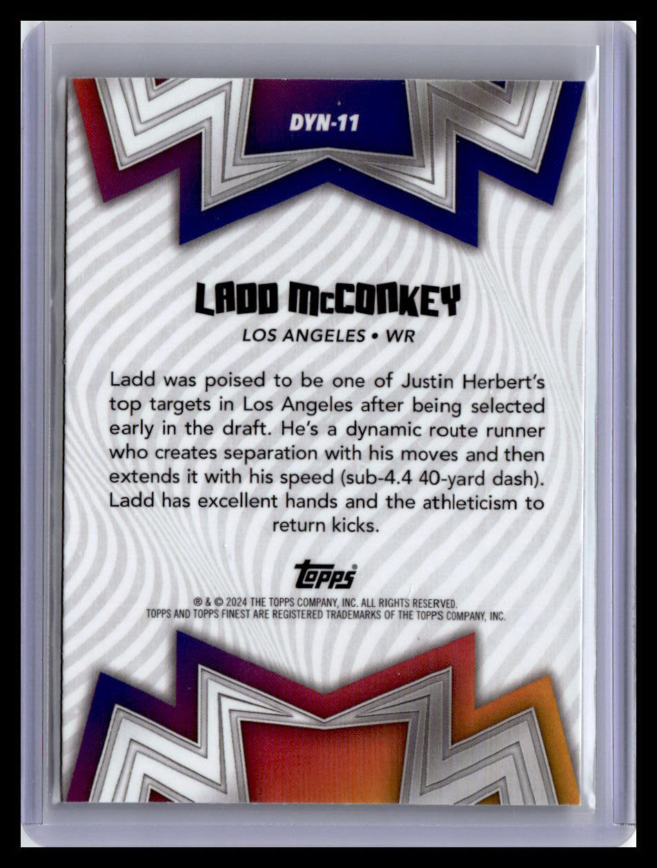 2024 Finest #DYN-11 Ladd McConkey Dynamos