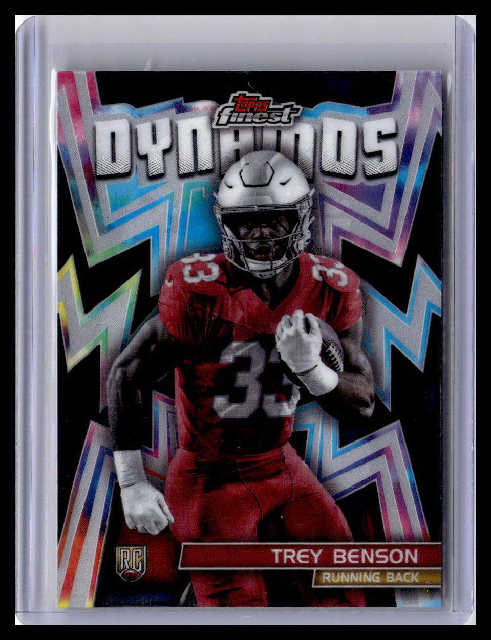 2024 Finest #DYN-9 Trey Benson Dynamos