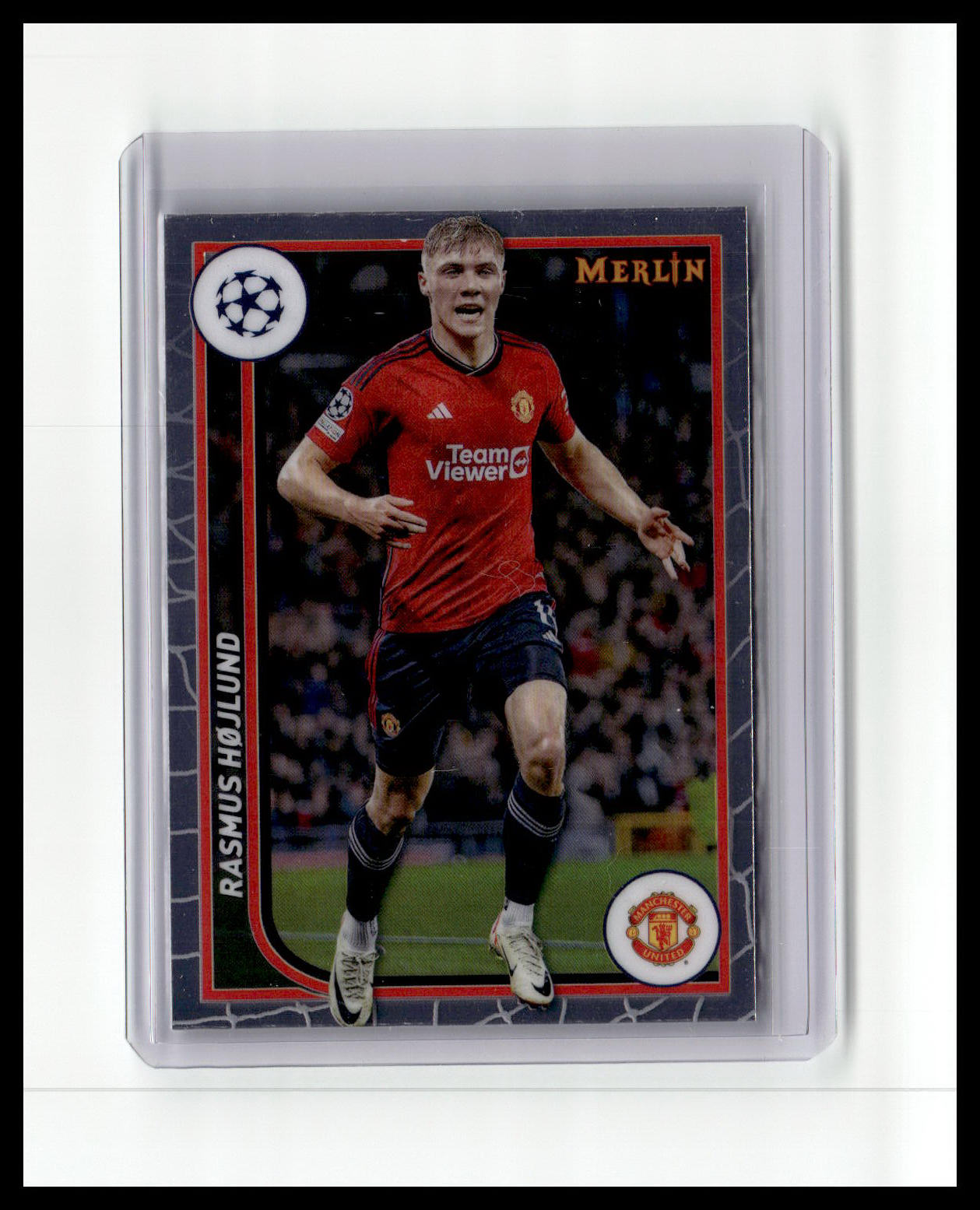 2023-24 Merlin UEFA Club Competitions #81 Rasmus Højlund