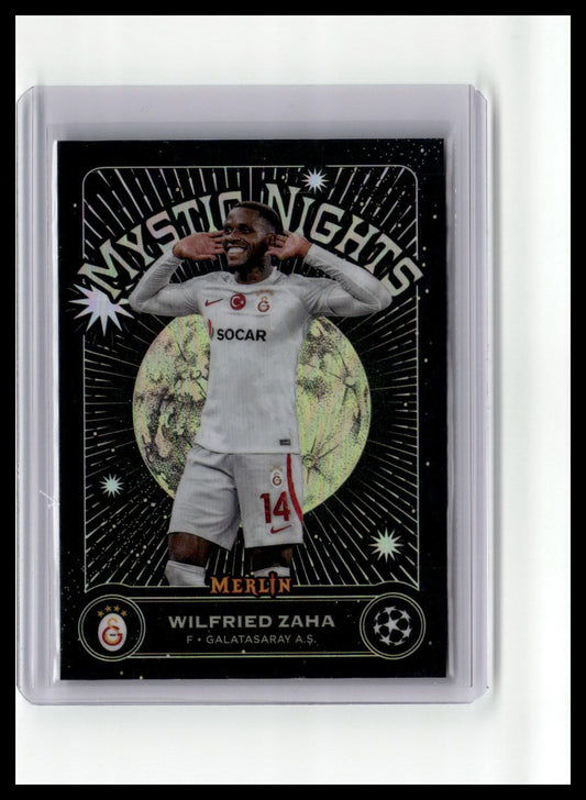 2023-24 Merlin UEFA Club Competitions #MN-13 Wilfried Zaha Mystic Nights