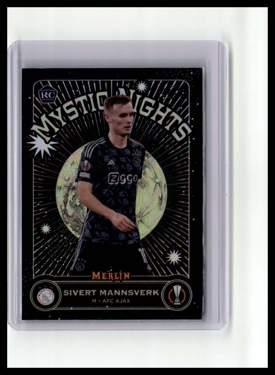 2023-24 Merlin UEFA Club Competitions #MN-10 Sivert Mannsverk Mystic Nights