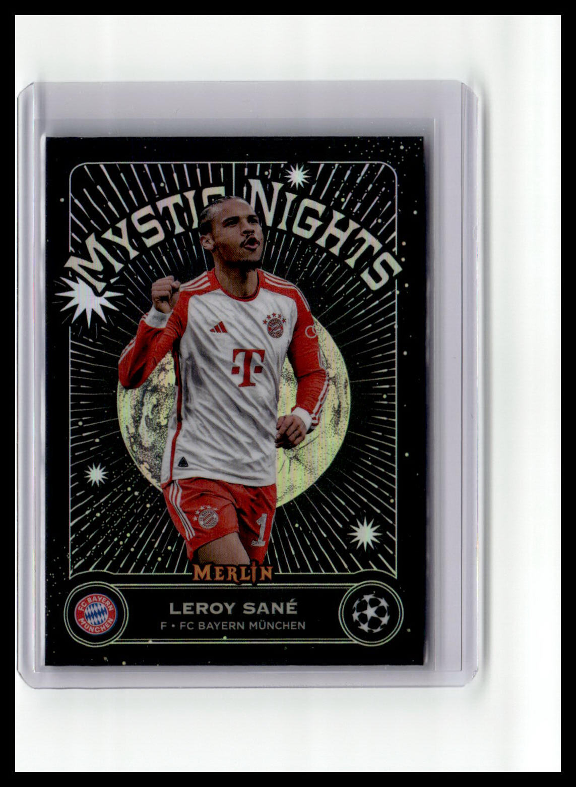 2023-24 Merlin UEFA Club Competitions #MN-7 Leroy Sané Mystic Nights