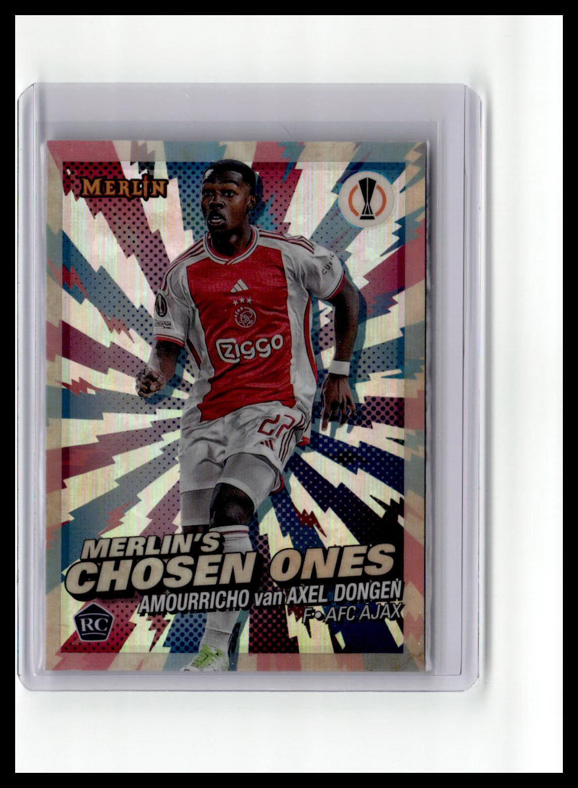 2023-24 Merlin UEFA Club #MC-11 Amourricho van Axel Dongen Merlin's Chosen One
