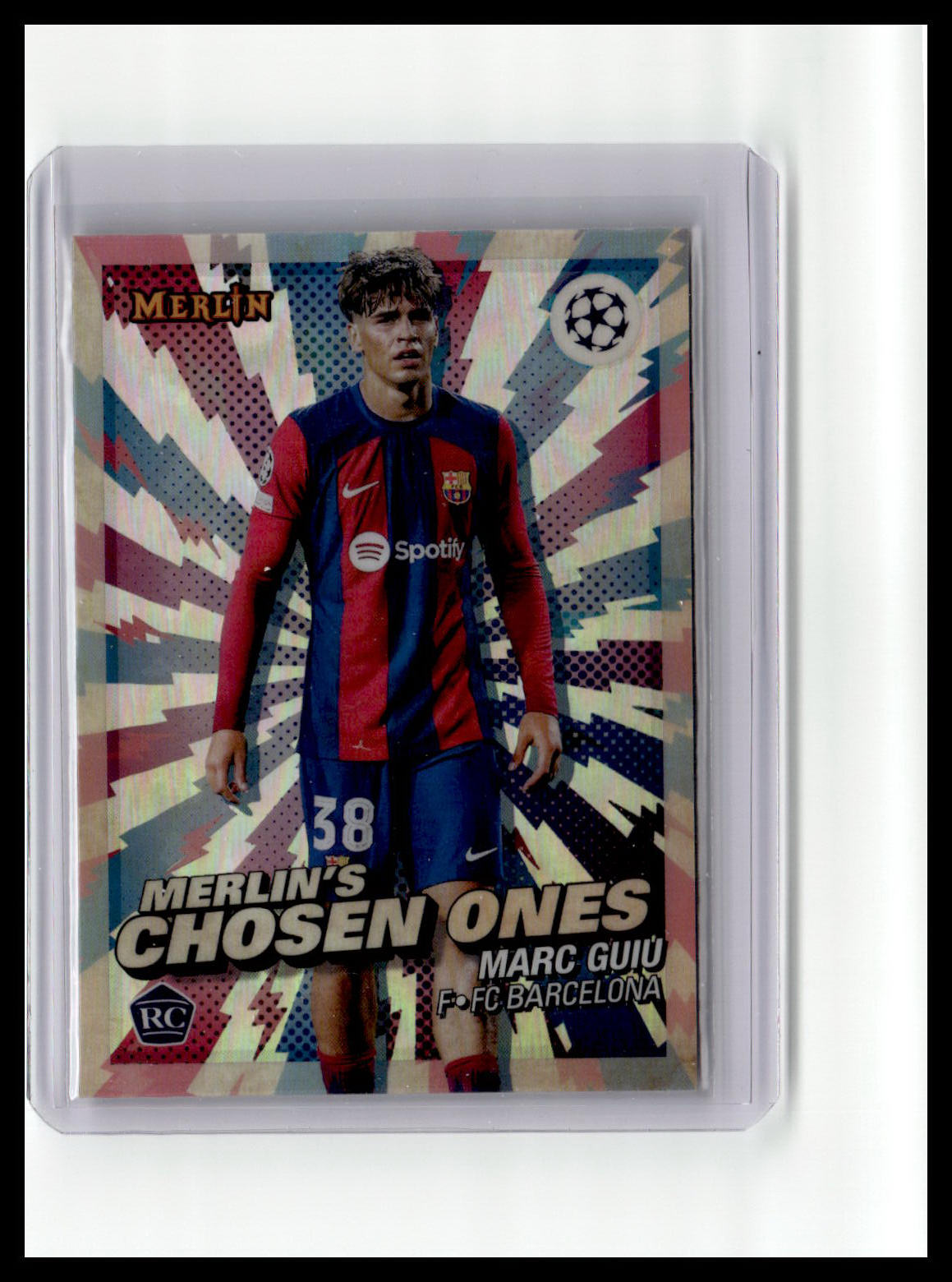 2023-24 Merlin UEFA Club Comp #MC-6 Marc Guiu Merlin's Chosen One