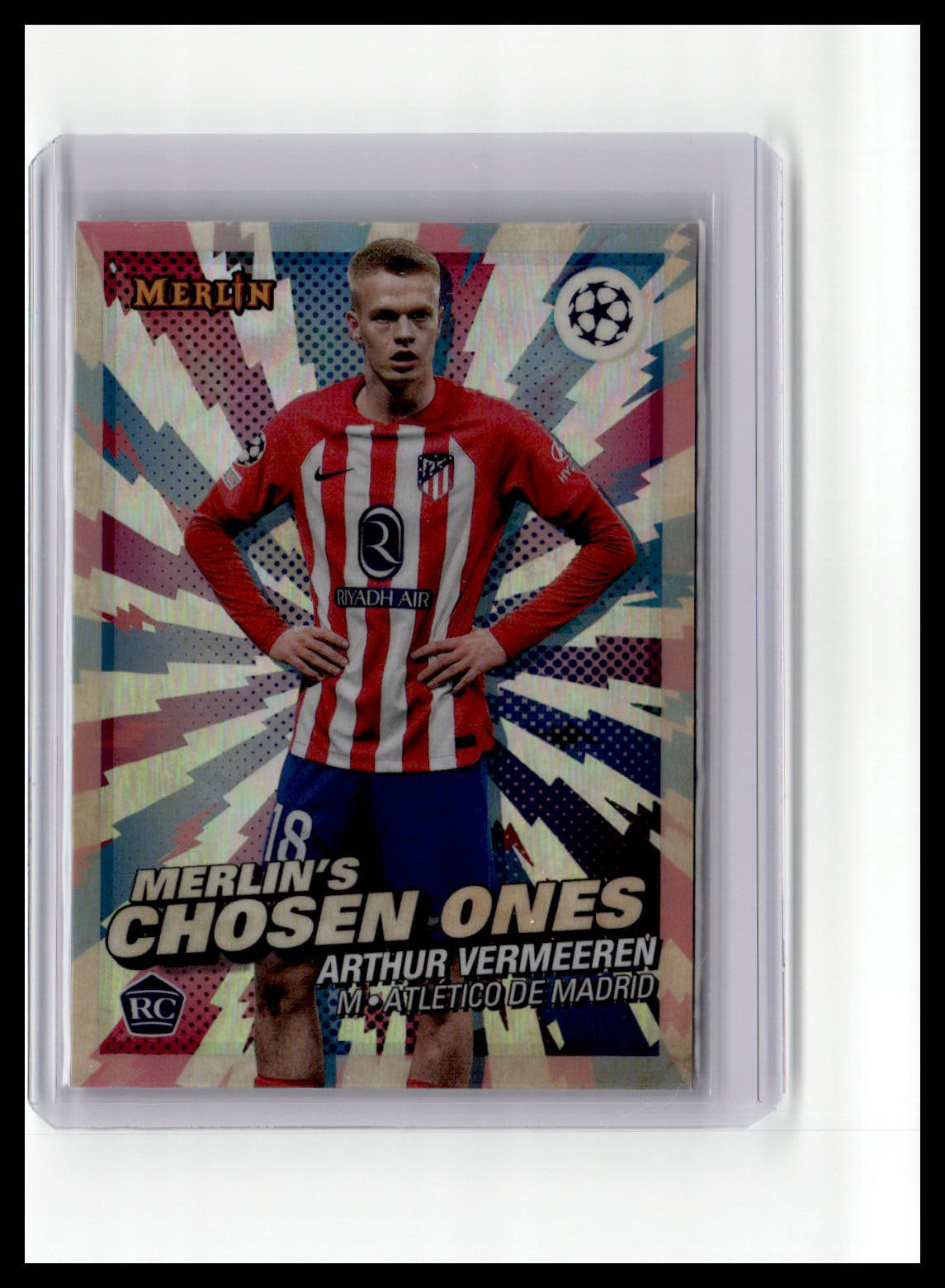 2023-24 Merlin UEFA Club Competitions #MC-4 Arthur Vermeeren Merlin's Chosen One