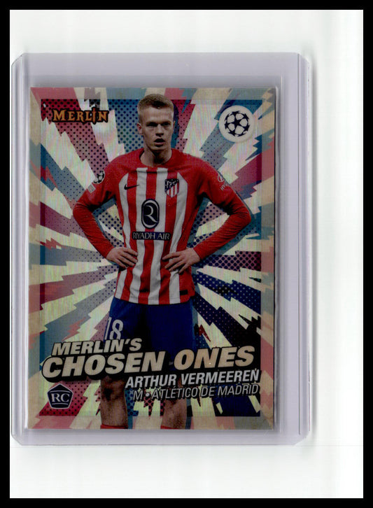 2023-24 Merlin UEFA Club Competitions #MC-4 Arthur Vermeeren Merlin's Chosen One