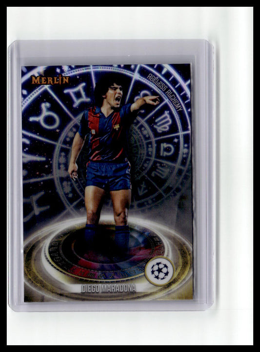 2023-24 Merlin UEFA Club Competitions #AA-6 Diego Maradona Ageless Alchemy