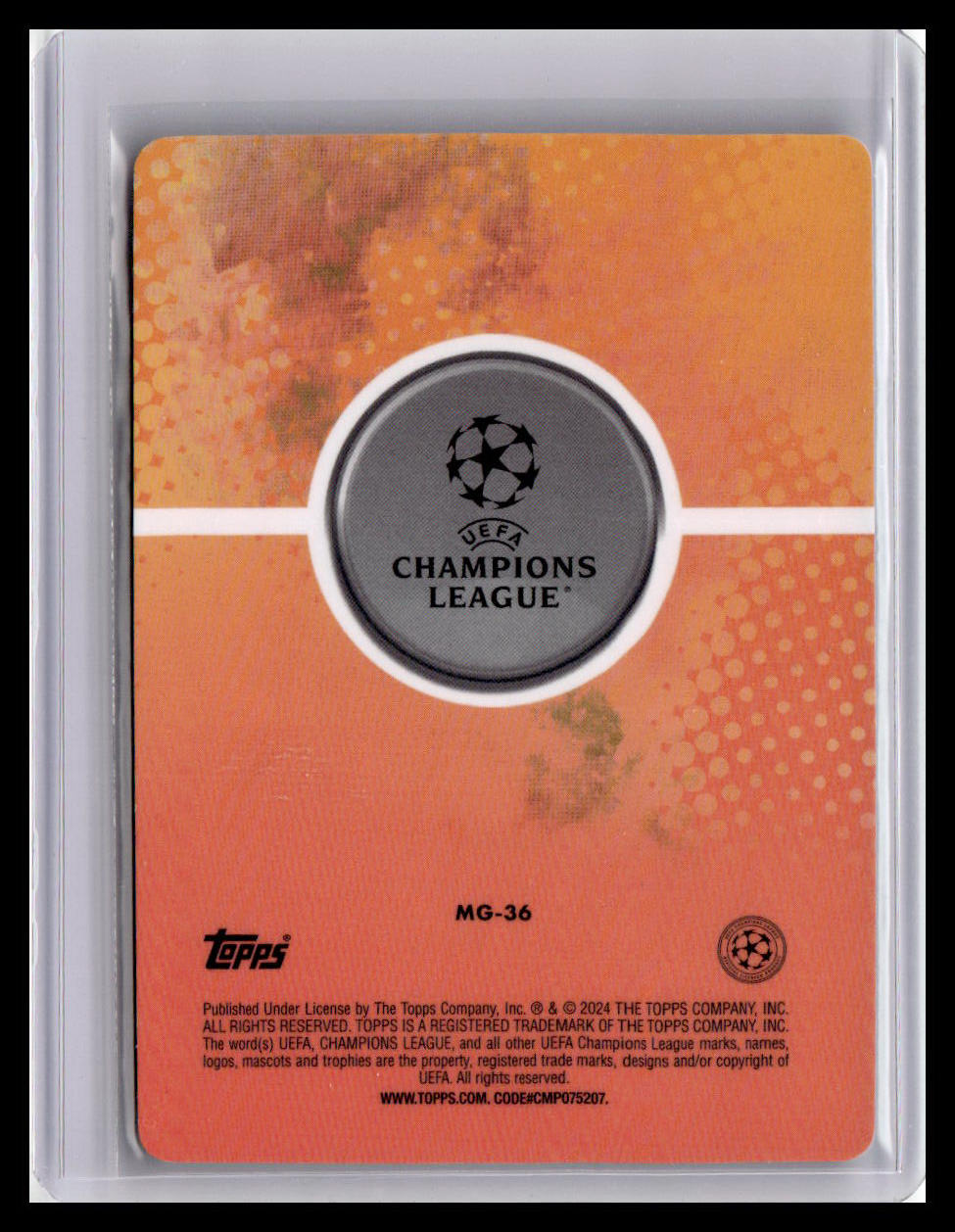 2023-24 Merlin UEFA Club Comp #MG-36 Joshua Kimmich Merlin's Gamers Lightning