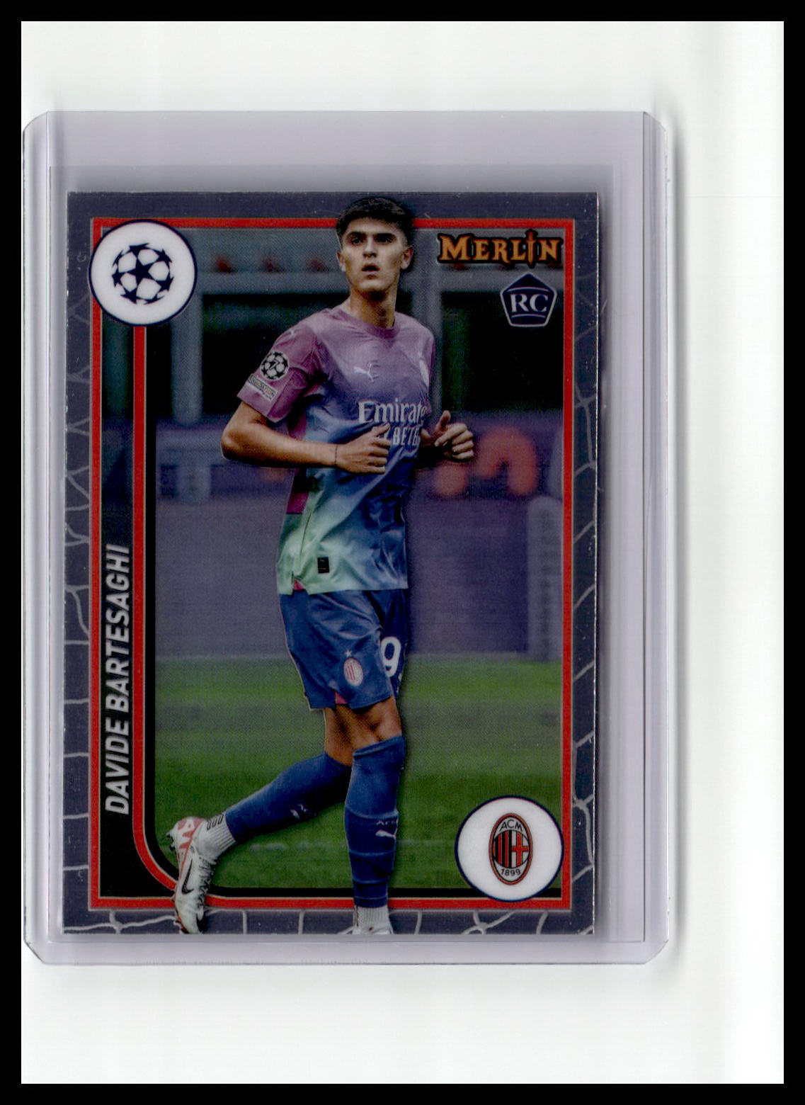 2023-24 Merlin UEFA Club Competitions #139 Davide Bartesaghi (RC)
