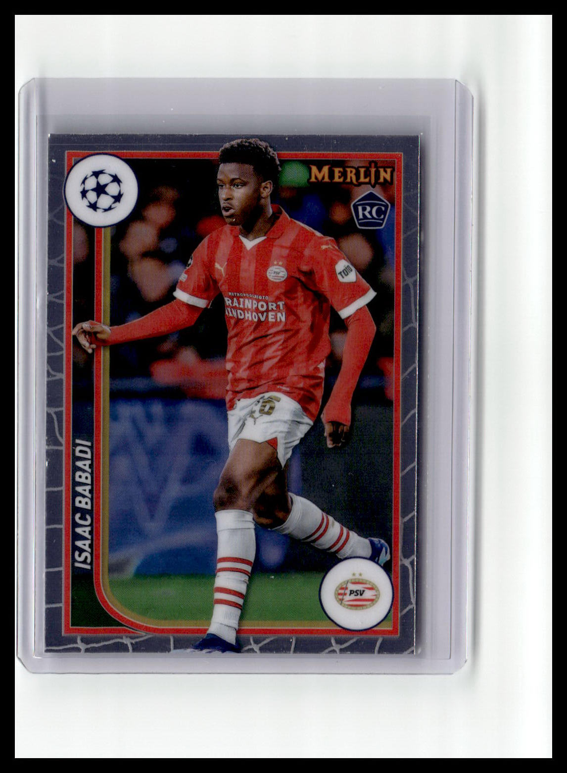 2023-24 Merlin UEFA Club Competitions #100 Isaac Babadi (RC)