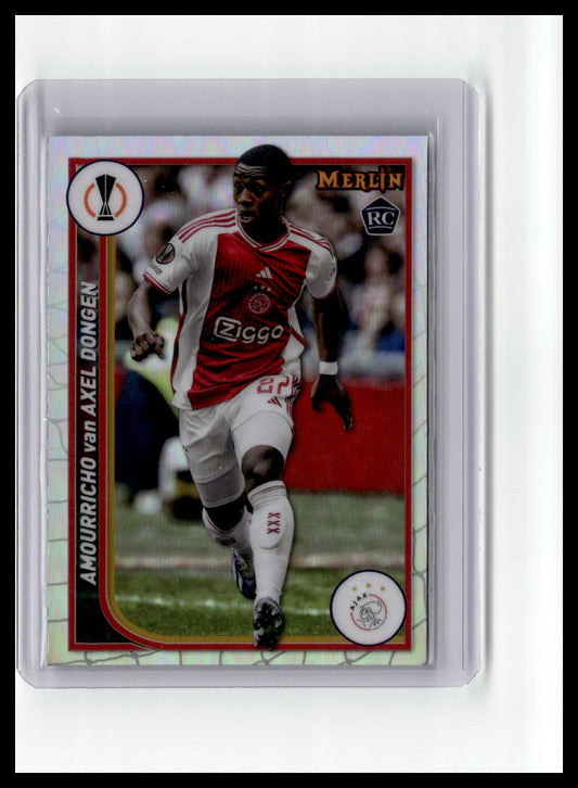 2023-24 Merlin UEFA Club Competitions #9 Amourricho van Axel Dongen Refractor
