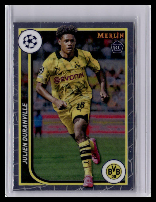 2023-24 Merlin UEFA Club Competitions #26 Julien Duranville (RC)