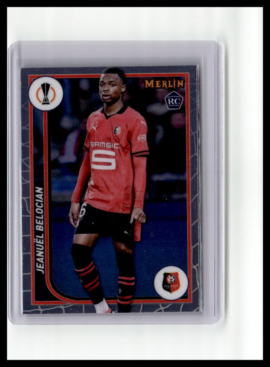 2023-24 Merlin UEFA Club Competitions #146 Jeanuël Belocian (RC)