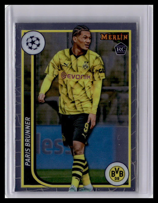2023-24 Merlin UEFA Club Competitions #144 Paris Brunner (RC)