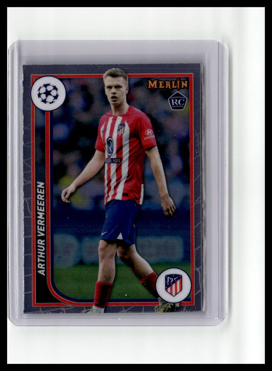 2023-24 Merlin UEFA Club Competitions #112 Arthur Vermeeren (RC)