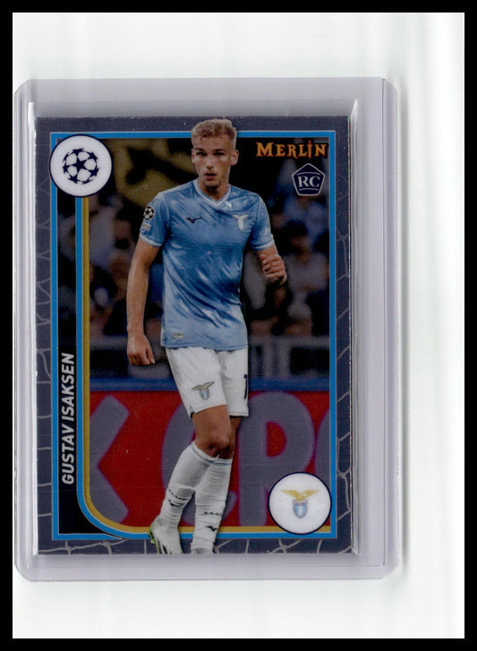 2023-24 Merlin UEFA Club Competitions #121 Gustav Isaksen (RC)
