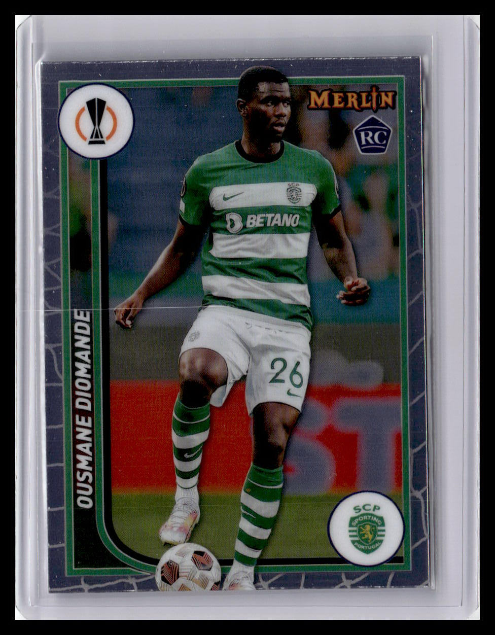 2023-24 Merlin UEFA Club Competitions #114 Ousmane Diomande (RC)