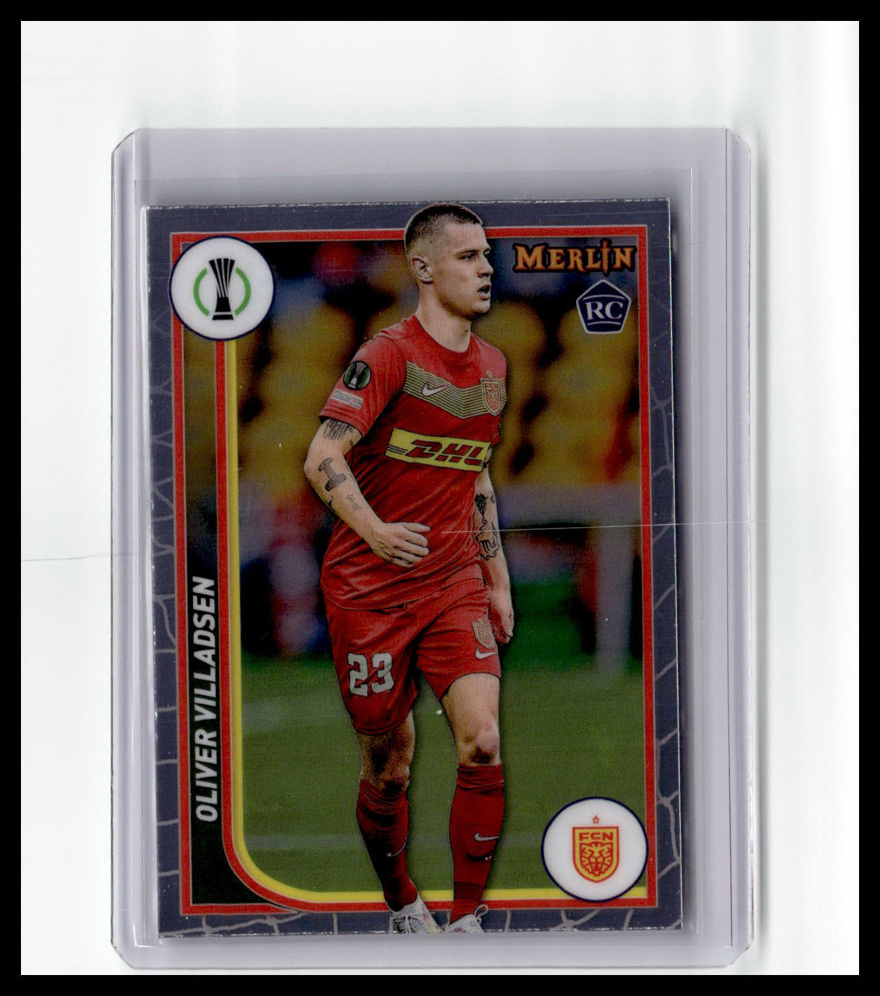 2023-24 Merlin UEFA Club Competitions #50 Oliver Villadsen (RC)
