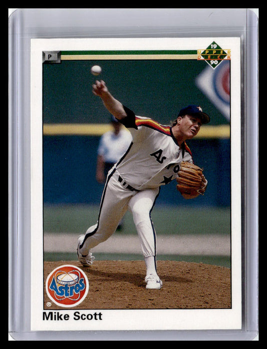 1990 Upper Deck #125b Mike Scott