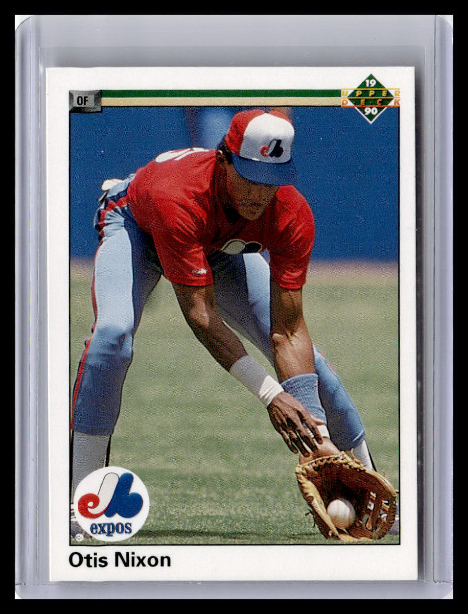1990 Upper Deck #379 Otis Nixon