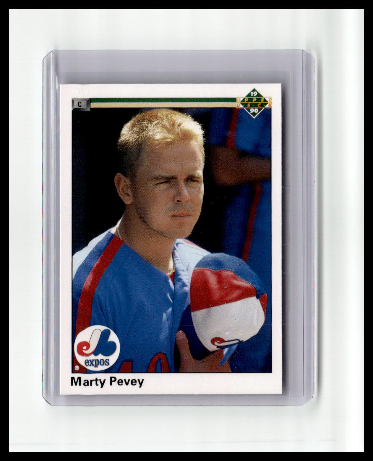 1990 Upper Deck #628 Marty Pevey