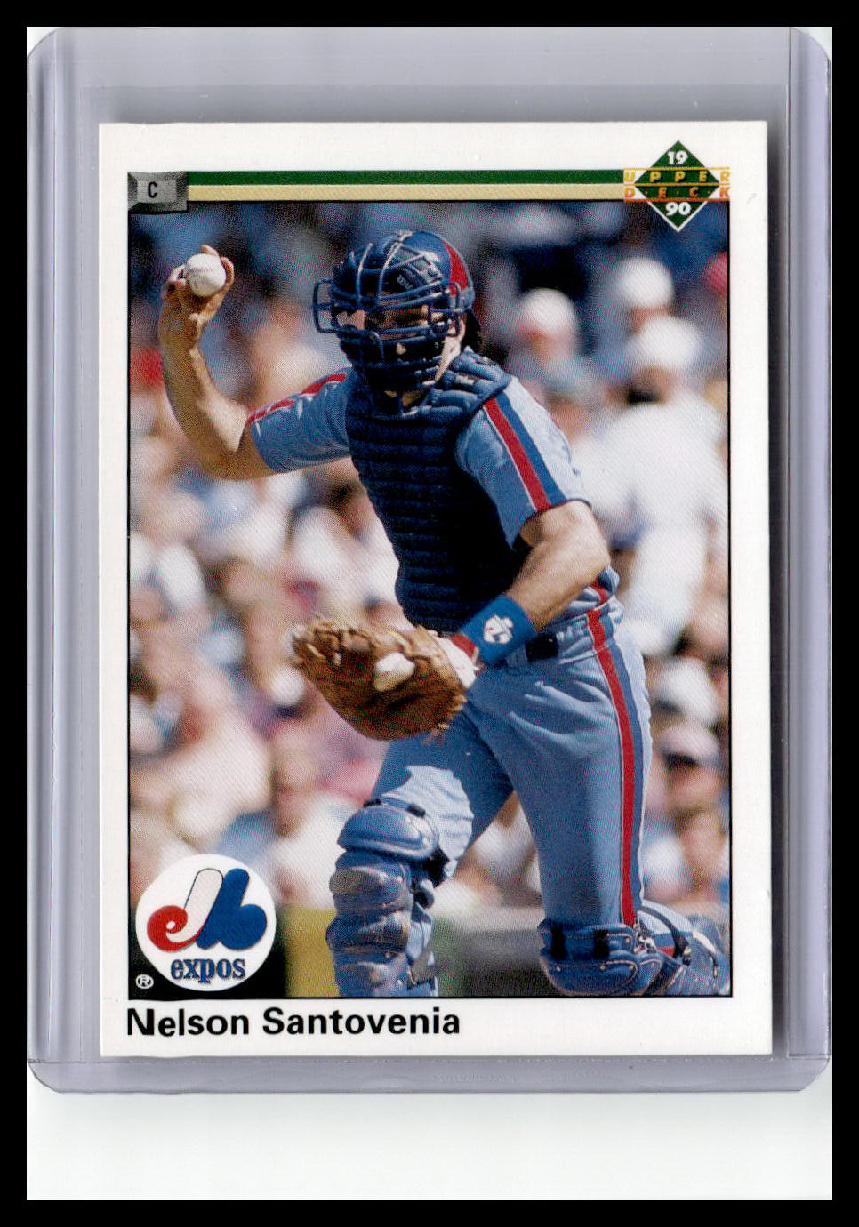 1990 Upper Deck #432 Nelson Santovenia