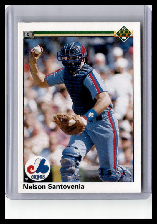 1990 Upper Deck #432 Nelson Santovenia
