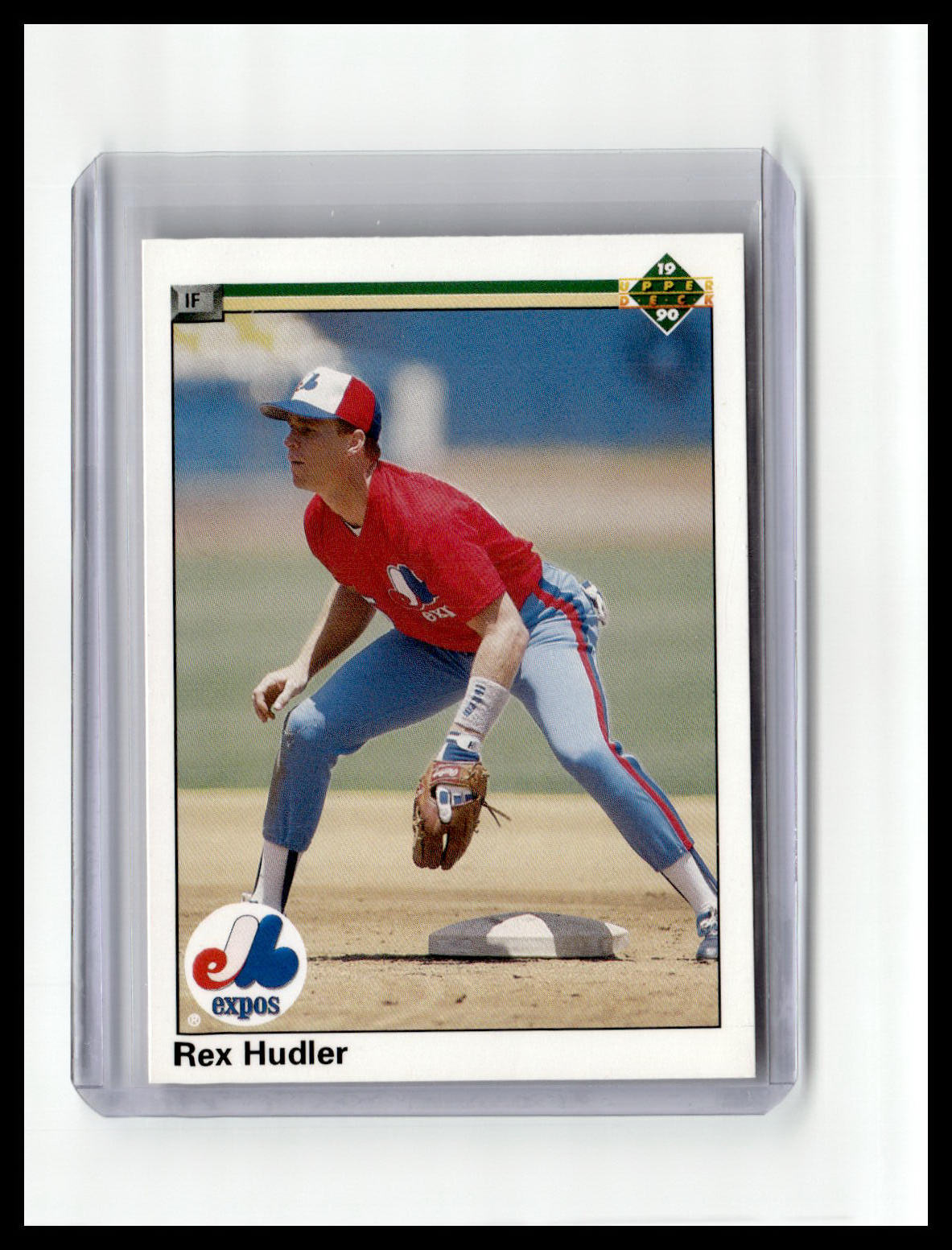 1990 Upper Deck #411 Rex Hudler